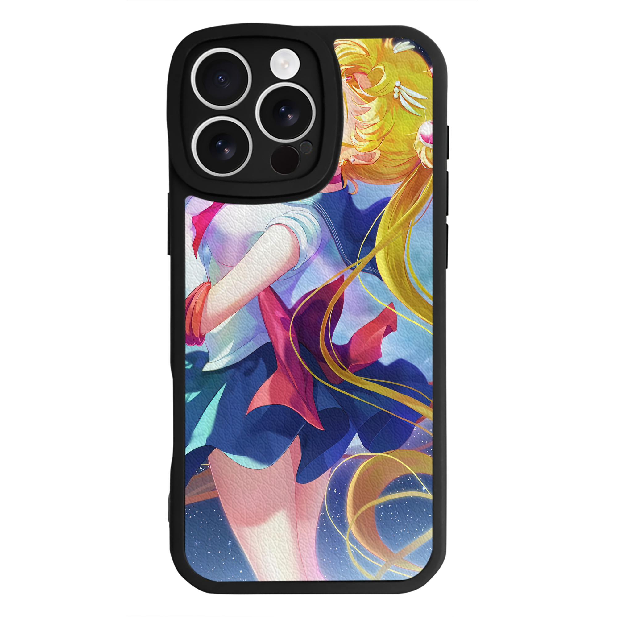 （画像用） 美少女戦士セーラームーン Sailor Moon 【iPhone 16シリーズ対応】シリコンスマホケース（レザー調） 材質：シリコン
